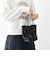 SHIPS any: スパンコール 2WAY ショルダー バッグ