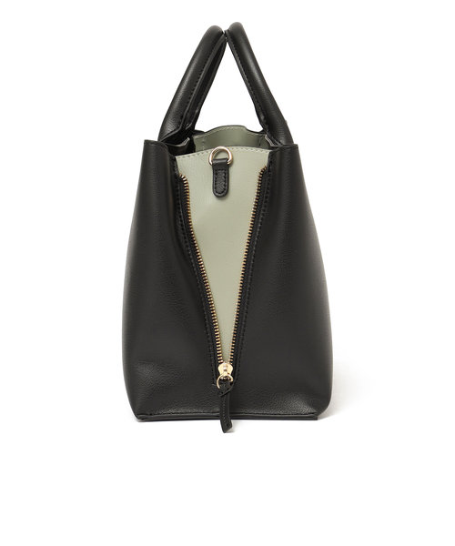 SHIPS Colors:サイドジップ トーン バッグ