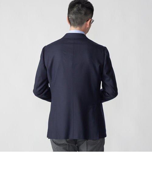 【美品】SHIPS ラグジュアリー エスコリアルウール フランネル ジャケット SHIPS: ラグジュアリー エスコリアルウール フランネル 無地