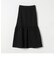 SHIPS any:〈手洗い可能〉フクレ ジャカード ティアード スカート