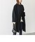 SHIPS any: ノンミュールジングウール フレーム パイピング ロング コート