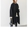 SHIPS any: ノンミュールジングウール フレーム パイピング ロング コート