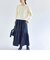 quaranciel: ショート カーディガン ＆ タフタ スカート セット