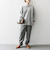 SHIPS any: AQUA カシミヤ ミックス ボートネック ニット プルオーバー
