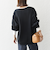 SHIPS any: AQUA カシミヤ ミックス ボートネック ニット プルオーバー