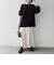 SHIPS any: AQUA カシミヤ ミックス ボートネック ニット プルオーバー