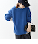 SHIPS any: AQUA カシミヤ ミックス ボートネック ニット プルオーバー