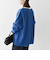 SHIPS any: AQUA カシミヤ ミックス ボートネック ニット プルオーバー
