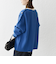 SHIPS any: AQUA カシミヤ ミックス ボートネック ニット プルオーバー