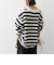 SHIPS any: AQUA カシミヤ ミックス ボートネック ニット プルオーバー