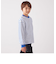 SHIPS any: リンガーネック ボーダー 長袖 ポケット Tシャツ<KIDS>