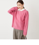 SHIPS Colors:〈手洗い可能〉CASHMILE(R) サドル ショルダー ニット◇