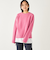 SHIPS Colors:〈手洗い可能〉CASHMILE(R) サドル ショルダー ニット◇