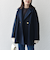 【WEB限定】〈手洗い可能〉ウール ライク ジャージー メルトン 2WAY Pコート