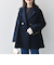 【WEB限定】〈手洗い可能〉ウール ライク ジャージー メルトン 2WAY Pコート