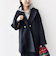 【WEB限定】〈手洗い可能〉ウール ライク ジャージー メルトン 2WAY Pコート