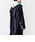 【WEB限定】〈手洗い可能〉ウール ライク ジャージー メルトン 2WAY Pコート