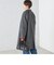 切り替えデザイン バック スリット コート ◇