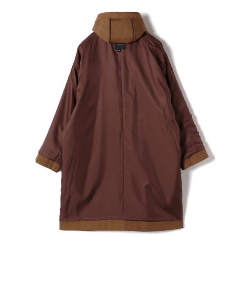 SHIPS Primary Navy Label:ウール フード コート｜シップスの通販