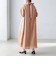 〈結婚式・パーティ〉【SHIPS別注】kaene:2WAY ボウタイ ロング ワンピース
