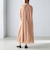 〈結婚式・パーティ〉【SHIPS別注】kaene:2WAY ボウタイ ロング ワンピース