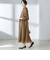 〈結婚式・パーティ〉【SHIPS別注】kaene:2WAY ボウタイ ロング ワンピース