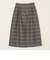 quaranciel:〈手洗い可能〉ドット ジャカード コクーン スカート
