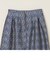 quaranciel:〈手洗い可能〉ドット ジャカード コクーン スカート