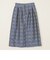 quaranciel:〈手洗い可能〉ドット ジャカード コクーン スカート