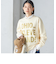 【SHIPS別注】Odub:〈手洗い可能〉メタリック ロゴ スウェット 24SS ◇
