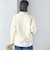 【SHIPS別注】Odub:〈手洗い可能〉メタリック ロゴ スウェット 24SS ◇