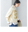【SHIPS別注】Odub:〈手洗い可能〉メタリック ロゴ スウェット 24SS ◇