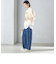 【SHIPS別注】Odub:〈手洗い可能〉メタリック ロゴ スウェット 24SS ◇