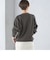 【SHIPS別注】Odub:〈手洗い可能〉メタリック ロゴ スウェット 24SS ◇