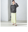 【SHIPS別注】Odub:〈手洗い可能〉メタリック ロゴ スウェット 24SS ◇
