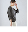 【SHIPS別注】Odub:〈手洗い可能〉メタリック ロゴ スウェット 24SS ◇