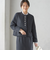 〈セレモニー対応可〉スラブ ツイード ノーカラー ジャケット（セットアップ対応）