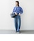 SHIPS any:〈洗濯機可能〉コクーンペインター デニムパンツ［SHIPS any DENIM］