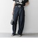 〈洗濯機可能〉コクーンペインター デニムパンツ［SHIPS any DENIM］