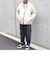 SHIPS any: オーバーサイズ コットン ギャバジン トラック ブルゾン◇
