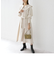 SHIPS any: 〈洗濯機可能〉ダブルクロス チェルシー ワンピース［NAVY BLUE］