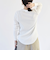 quaranciel:〈洗濯機可能〉ワッフル クルーネック ラウンドヘム カットソー