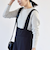 quaranciel:〈洗濯機可能〉ワッフル クルーネック ラウンドヘム カットソー