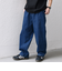 SHIPS any: ベターコットン 1タック ストレッチ イージー バギー デニム パンツ◇