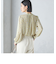 〈手洗い可能〉プリント スカーフタイ ブラウス 24SS ◇