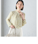〈手洗い可能〉プリント スカーフタイ ブラウス 24SS ◇