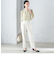 〈手洗い可能〉プリント スカーフタイ ブラウス 24SS ◇