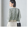 〈手洗い可能〉プリント スカーフタイ ブラウス 24SS ◇