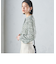 〈手洗い可能〉プリント スカーフタイ ブラウス 24SS ◇