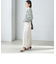 〈手洗い可能〉プリント スカーフタイ ブラウス 24SS ◇